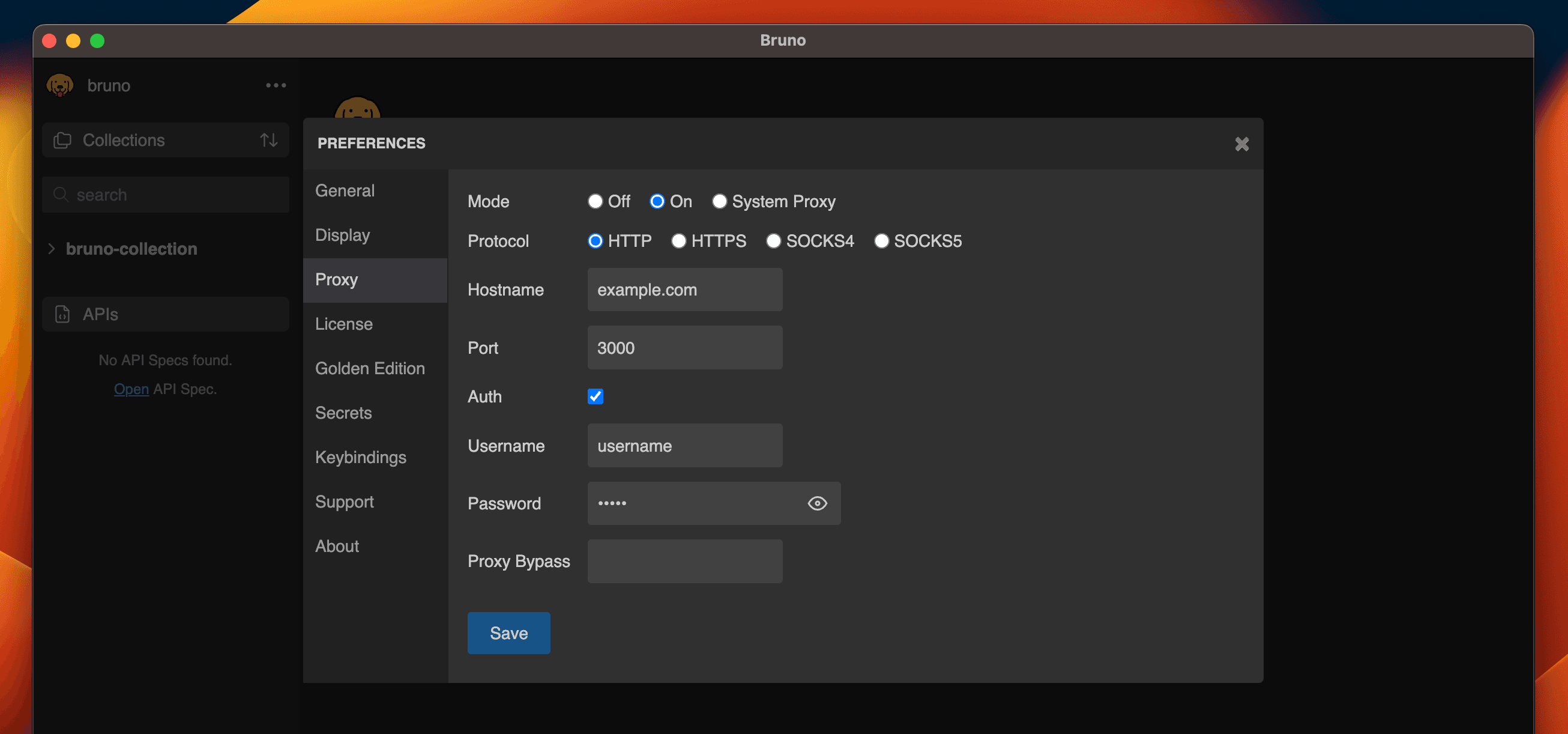 proxy-settings